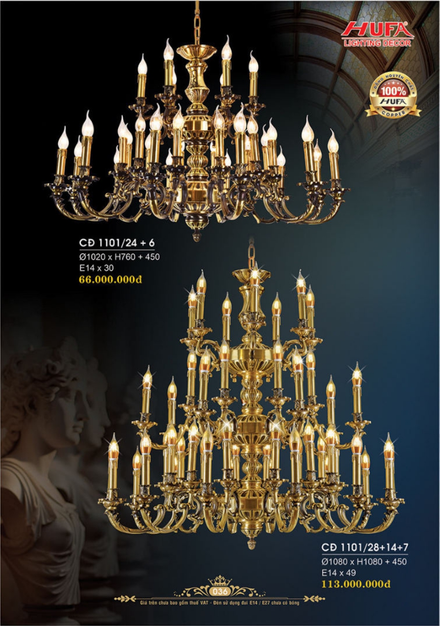 Bảng giá đèn trang trí HUFA